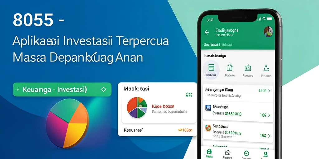 Tampilan antarmuka aplikasi Investasi 8055 yang modern dan user-friendly.