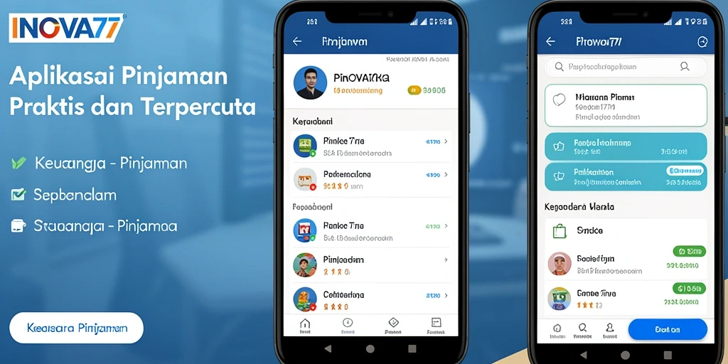 Antarmuka pengguna sederhana dan intuitif dari INOVA77.