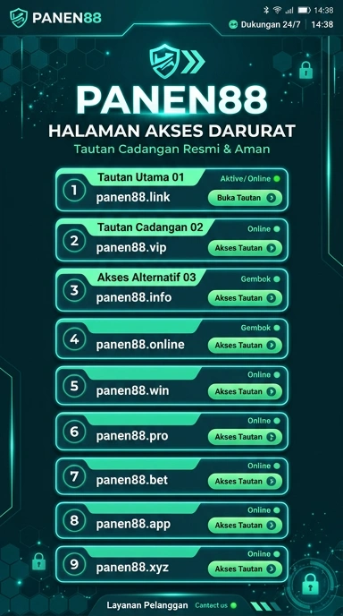 Tampilan link alternatif panen88